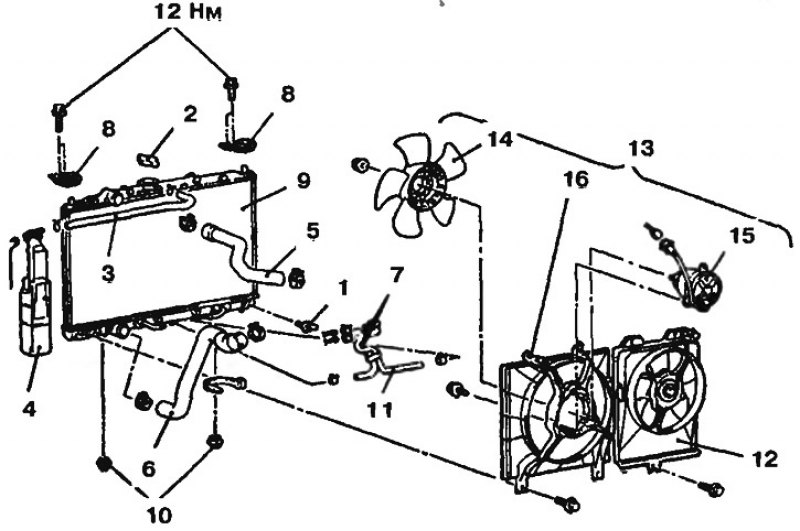 Схема системы охлаждения митсубиси. Митсубиси Кольт система охлаждения. Система охлаждения Мицубиси Кольт. Система охлаждения Митсубиси Кольт 1.3. Митсубиси Кольт 4 1994 система охлаждения схема.