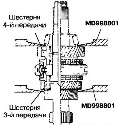Рис. 11.24б. Снятие конического роликоподшипника…