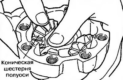 Рис. 11.52. Установите коническую шестерню…