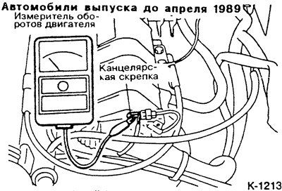 Если маркировки момента зажигания не совпадают,…