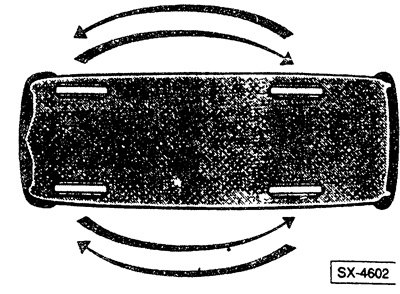 При заметном износе передних шин их рекомендуется поменять с задними шинами. Тем самым получается…