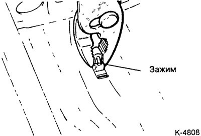 Указание: При необходимости разборки бампера…