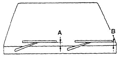 «В» — 34 ±5 мм