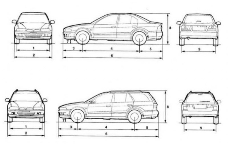 Мицубиси галант размеры. Габариты Митсубиси Лансер 9. Габариты Мицубиси Лансер 9 универсал. Mitsubishi Galant 8 чертеж. Габариты Митсубиси Галант 8.