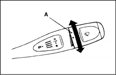 Переключатель очистителя и омывателя заднего…
