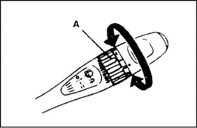Переключатель очистителя и омывателя заднего…