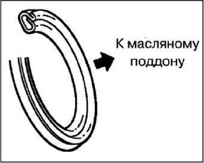 Установите новую кольцевую прокладку сливной…