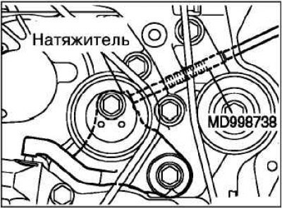 Медленно вворачивайте специальный стержень,…