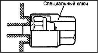 Подсоедините через переходник измерительный…