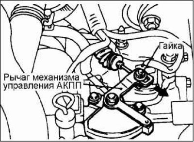 Установите рычаг селектора АКП в положение «N».