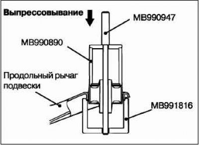 Убедитесь, чтобы полость втулки продольного…