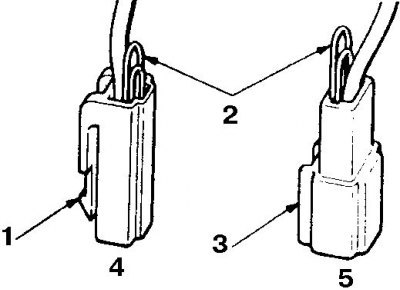 1. Защелка; 2. Скрепка; 3. Замок; 4. Штырь…