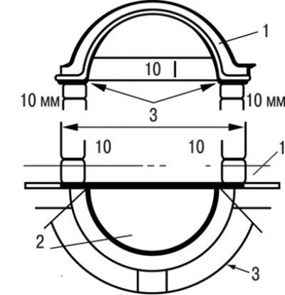 Рис. 3.47. Места нанесения герметика ЗМ ATD Part…