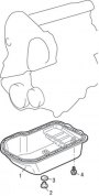 Открыть статью Поддон картера двигателя — снятие и установка
