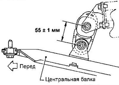 При установке двигателя с механической коробкой…