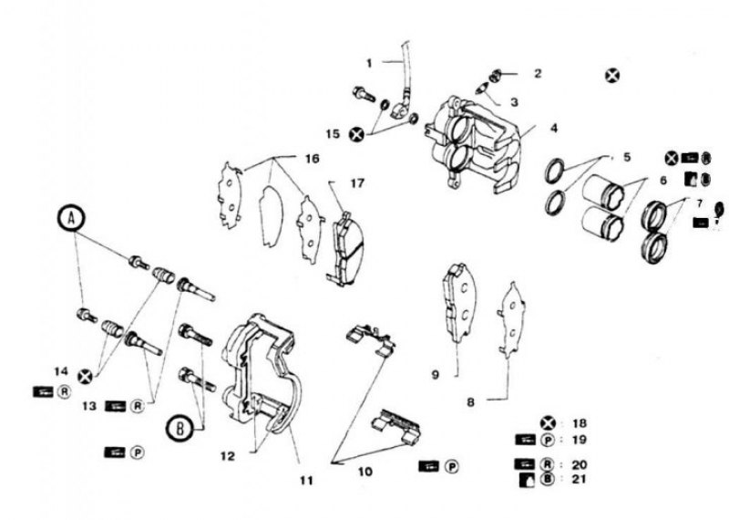 2.2б Дисковый тормоз CL25VD (все полноприводные…