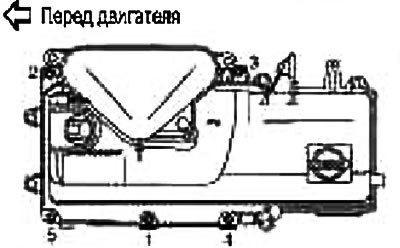 8. Ослабьте болты в порядке, обратном…