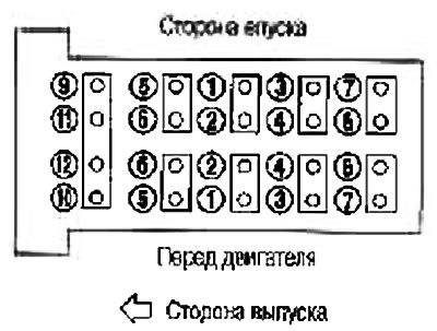 4. Затяните болты кронштейнов распредвалов…