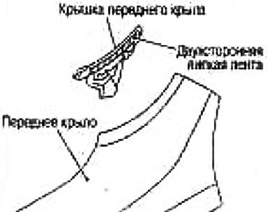 2. Смотайте двухстороннюю липкую ленту и снимите…