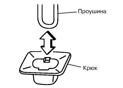 1. Для снятия подушки сиденья поднимите ее заднюю…