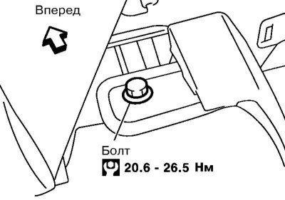 2. Для снятии спинки сиденья отогните ее обивку и…