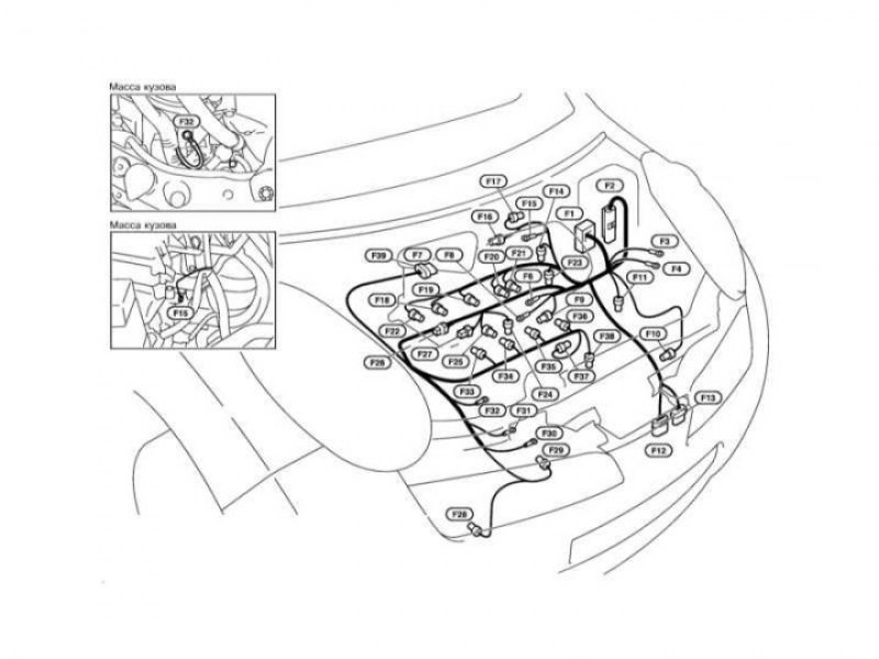 Схема электропроводки ниссан микра к12