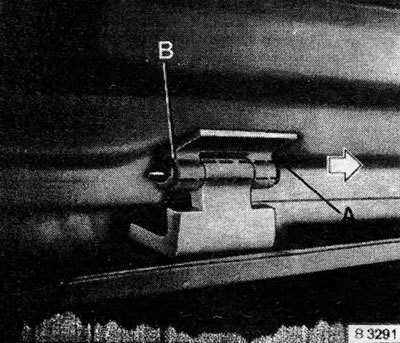 Рисунок 11.35. Опорная шпилька (А) петли задней…