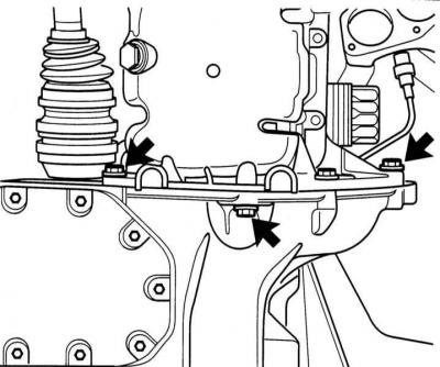 Болты крепления поддона картера двигателя к коробке передач