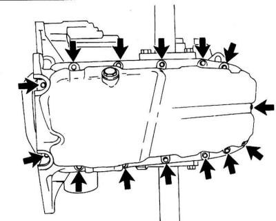 Болты крепления поддона картера двигателя блоку цилиндров