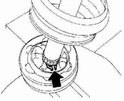 Стопорное кольцо крепления ШРУСа