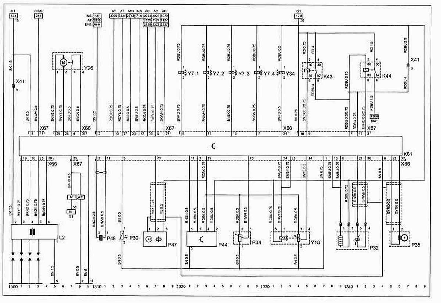 Схема двигателя x20xev