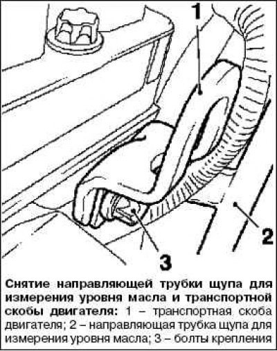 Сожмите натяжитель поликлинового ремня в…