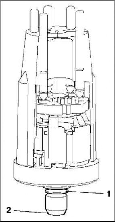 Датчик давления и температуры системы АБС 8.0 ESP