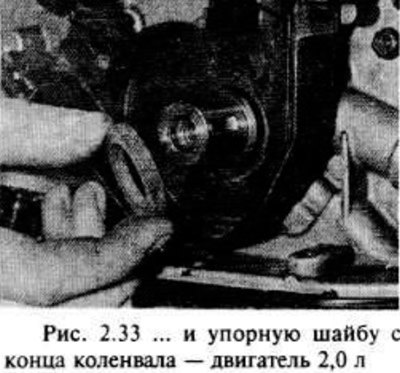 Снимите звездочку с коленвала с помощью…