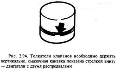 На двигателях с двумя распредвалами снимите…