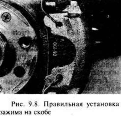 Если требуется, установите кронштейн скобы и…
