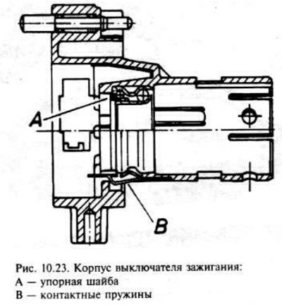 Подшипник можно снять с корпуса выключателя…
