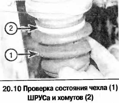 10. Поднимите автомобиль и установите на…