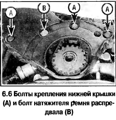 6. Снимите верхнюю крышку, отверните болты и…