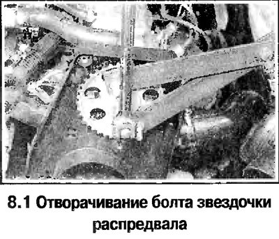 1. Снимите ремень привода распредвала.…