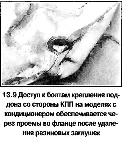 9. Постепенно и равномерно отверните болты…