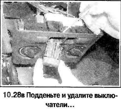 28. Дальнейший порядок снятия панели…