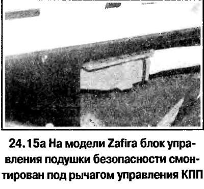 15. Снимите напольную секцию. На модели Zafira…