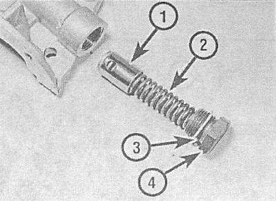 1 - Плунжер; 2 - Пружина; 3 - Уплотнительная…