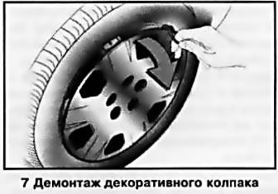 Снимите при помощи специального крючка…