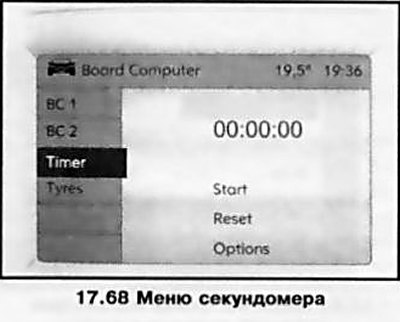 Для управления секундомером необходимо в меню…