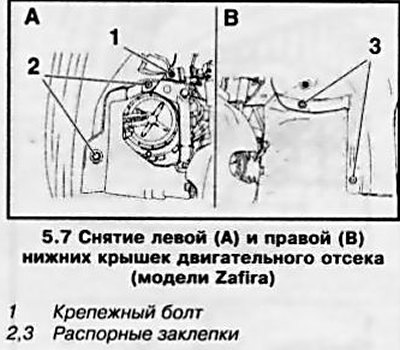 7. На моделях Zafira необходимо предварительно…