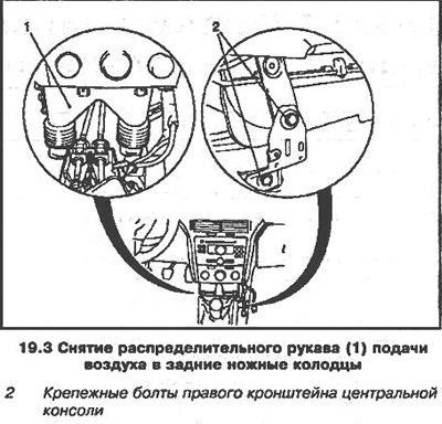 3. Снимите центральную консоль (см. Главу 11). На…