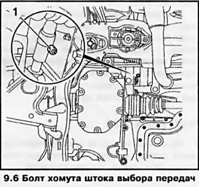 6. Удостоверьтесь в надежности блокировки рычага…