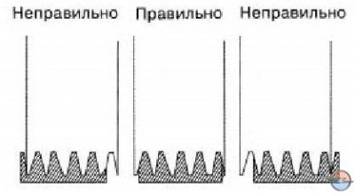 12. Убедитесь в том, что при установке ремня…